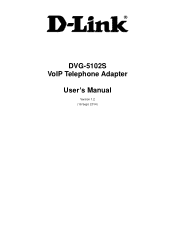 D-Link DVG-5102S User Manual