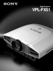 Sony VPL-FX51 Brochure