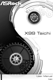 ASRock X99 Taichi User Manual