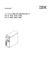 Lenovo ThinkCentre A51p Hardware removal and replacement guide (Japanese)