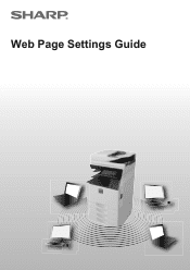 Sharp MX-5070V Color Advanced and Essentials Web Page Setting Guide