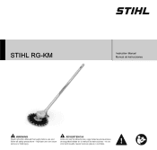 Stihl RG-KM Instruction Manual