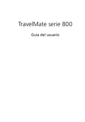 Acer TravelMate 800 TravelMate 800 User's Guide ES