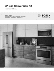 Bosch HDIP056U Installation Instructions 1