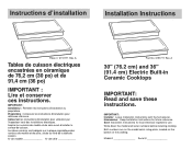 KitchenAid KECC562GBL Installation Instructions