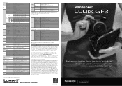 Panasonic DMC-GF3XR User Manual