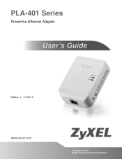 ZyXEL PLA-401 Series User Guide