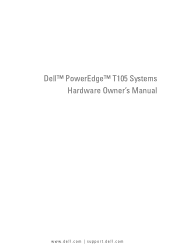 Dell PowerEdge T105 Hardware Owner's Manual (PDF)