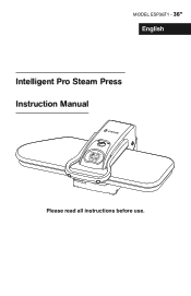 Singer Intelligent Steam Press 36 inch User Manual