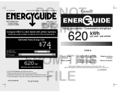 Viking FDFB5303R Energy Guide