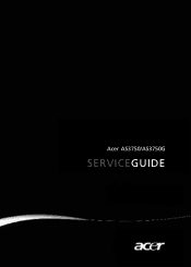 Acer Aspire 3750 Acer Aspire 3750 Notebook Service Guide