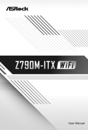 ASRock Z790M-ITX WiFi User Manual