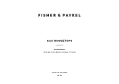 Fisher and Paykel CPV3-485GD-N Installation Guide