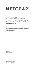 Netgear WAC510 User Manual
