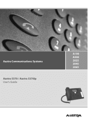 Aastra Office 70 User Manual Aastra 5370/5370ip (Office 70/Office 70ip)
