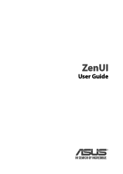 Asus ZenFone A400CG ZenUI English Version User Manual