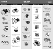 Canon S630 S630 Easy Setup Instructions