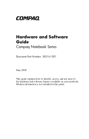 HP Presario V2200 Hardware-Software Guide