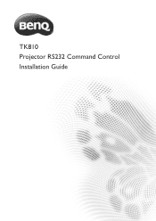 BenQ TK810 RS232 Control Guide