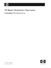 HP dc72 HP Blade Workstation Client series - Embedded OS Version 8.xx