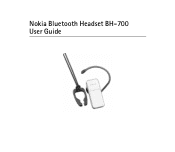 Nokia Bluetooth Headset BH-700 User Guide