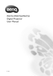 BenQ MH733 User Manual