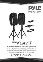 Pyle PPHP1249KT Instruction Manual