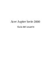 Acer Aspire 2000 Aspire 2000 User's Guide ES