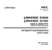 NEC DTL-6DE-1 User Manual