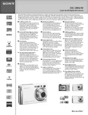 Sony DSC-W80/W Marketing Specifications