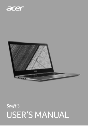 Acer Swift SF314-52 User Manual W10
