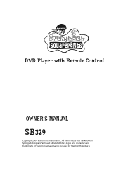 Emerson SB329 Owners Manual