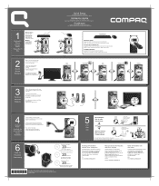 HP Presario CQ5300 Setup Poster (Page 1)