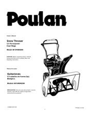 Poulan 96194000200 User Manual
