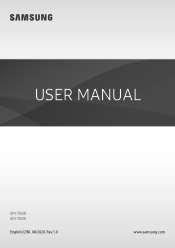 Samsung SM-T500NZDEXAR User Manual