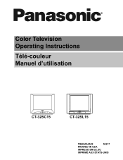 Panasonic CT32SL15N CT32SC15 User Guide