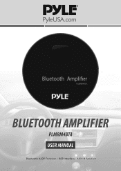 Pyle PLMRM4BTA User Manual