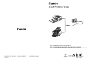 Canon PowerShot TX1 Direct Print User Guide