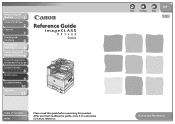 Canon MF7480 imageCLASS MF7400 Series Reference Guide