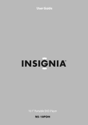Insignia NS-10PDH User Manual (English)