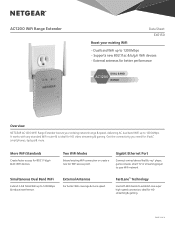 Netgear EX6150 Product Data Sheet