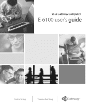 Gateway E-6100 E-6100 User's Guide