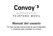Samsung Convoy User Manual