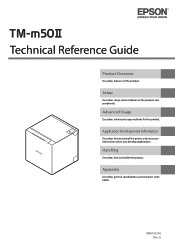 Epson TM-m50II Technical Reference Guide