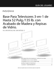 Insignia NS-3IN1MT50C User Manual (Español)
