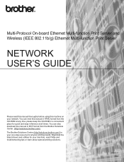 Brother International MFC-8690DW Network Users Manual - English