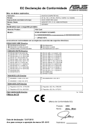 Asus STRIX-GTX980TI-DC3OC-6GD5-GAMING ASUS STRIX-GTX980TI-DC3OC-6GD5-GAMING CE certification - English version