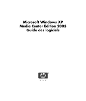 HP Z558 Microsoft Windows XP Media Center Edition 2005 Software Guide