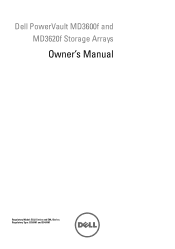 Dell PowerVault MD3620f Owner's Manual