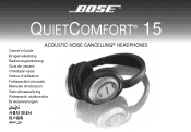 Bose QuietComfort 15 Owner's guide